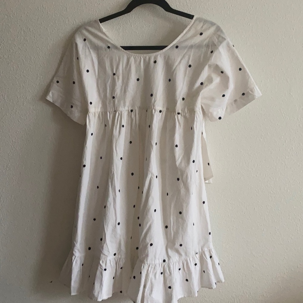 Polka Dot Babydoll Dress